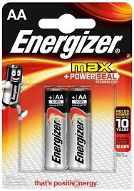 Батарейка алкалиновая Energizer MAX E91/AA FSB2