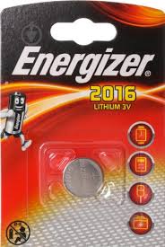 Батарейка Energizer Lithium CR 2016 FSB1