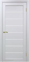 Полотно дверное Турин_508.12.80 ЭКО-шпон Дуб серый FL-Панель/LACчерный