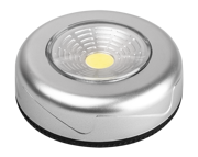 Светильник LED пуш-лайт TF3-L1W-sr 1Вт COB 7500К IP20 60Лм 3хAAA (не в компл.) серебр. ФАZА 5027251