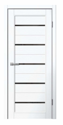 Полотно дверное Fly Doors Skin Doors МДФ  белый 3D ПО 800; Сибирь Профиль