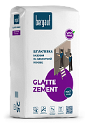 Шпаклевка базовая на цементной основе Glatte Zement 25кг/48; Bergauf (Бергауф)