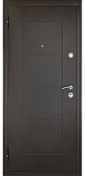 Дверь металлическая Форпост Квадро 960х2050мм L 1мм металл/металл