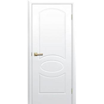 Полотно дверное Fly Doors ПВХ Соната белый ДГ 900мм; Сибирь Профиль