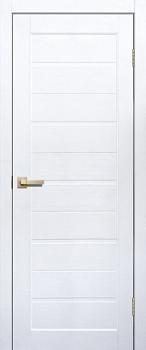 Полотно дверное Fly Doors Skin Doors МДФ  белый 3D ПГ 800; Сибирь Профиль