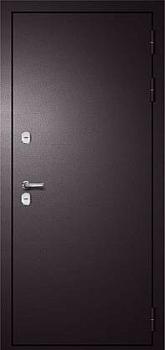Дверь металлическая с терморазрывом Термо S11 960х2050мм L 1,4мм букле шоколад/белый матовый