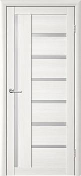 Полотно дверное Фрегат ЕсоТех Тренд Т-3 лиственница белая 900мм стекло матовое