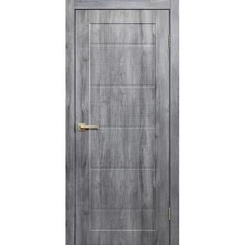Полотно дверное Fly Doors Skin Doors 01 МДФ дуб стоунвуд 3D ПГ 900; Сибирь Профиль