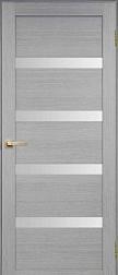 Полотно дверное Турин_505.12.60 эко-шпон дуб серый FL-Панель/Мателюкс