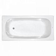 Ванна стальная эмалированная Optimo 170х70 см Белая с ножками; White Wave