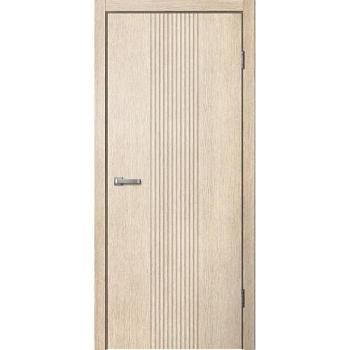 Полотно дверное Fly Doors Skin Doors 08 МДФ ясень 3D ПГ 600; Сибирь Профиль