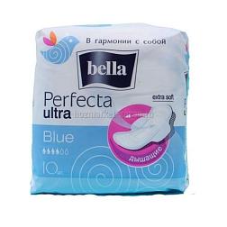 Прокладки гигиенические Bella Perfecta ультра блю 10 шт; BE-013-RW10-141