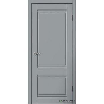 Полотно дверное Fly Doors Estetic E01 эмалит серый ПГ 600мм; Сибирь Профиль
