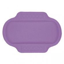 Подушка для ванны с присосками Спа 25х37 см фиолетовая; 6907