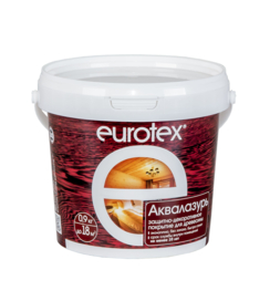 Защитно-декоративное покрытие для древесины Eurotex канадский орех, 0,9 кг; Рогнеда