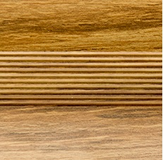 Порог стык с дюбелем 40 мм 0,9 м дуб эдельвейс; Русский профиль