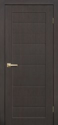 Полотно дверное Skin Doors МДФ венге 3D ПГ 600