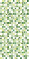 Плитка Фёрнс салатовый мозаика 30х60см 1 шт; Нефрит, 18-00-81-1603