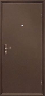 Дверь металлическая Выбор Мастер 960х2050мм R 1,2мм антик медь метал/метал