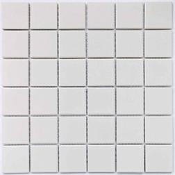 Мозаика керамическая ARENE WHITE белый 30,6х30,6см (чип 48х48х6мм)