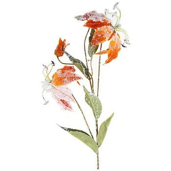 Цветок искусственный Лилия 79см; 210-207