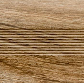 Порог стык разноуровневый с дюбелем 30 мм 0,9 м дуб камелия; Русский профиль