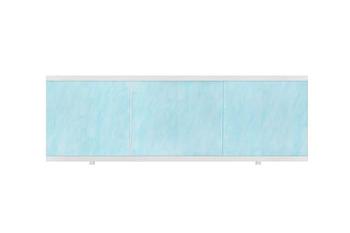 Экран для ванны 170 см AL голубой мрамор