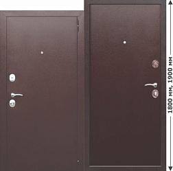 Дверь металлическая 7 см Мини 860х1900мм R металл/металл