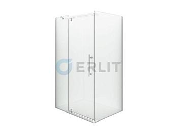Душевое ограждение 120x90x200 распашная дверь стекло прозрачное 6мм; ERLIT, ER10112H-C1