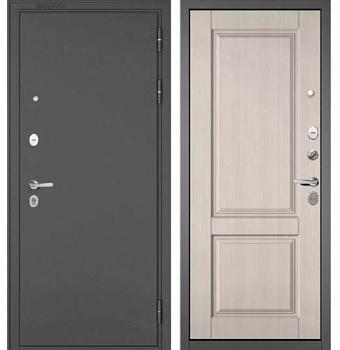 Дверь металлическая Мастино TRUST MASS 1 960 R Графит букле/Ларче бьянко; Бульдорс
