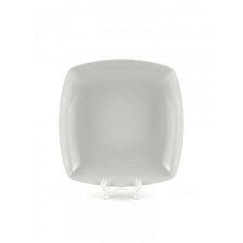 Тарелка глубокая 20,5 см Акцент фарфор белый; Crystalex, 0571490 Akcent
