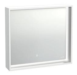 Зеркало для ванной комнаты LOUNA 80 с подсветкой белый; Cersanit