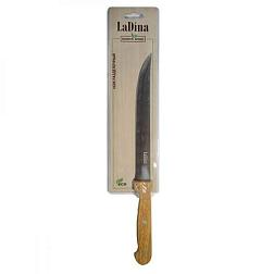 Нож нерж сталь 30,5см разделочный с деревян ручкой Branch wood/LaDina; 30101-11