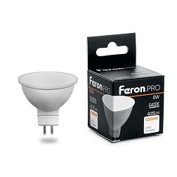 Лампа cветодиодная LB-1606 6Вт 6400K 230В G5.3 MR16 ; Feron.PRO, 38085