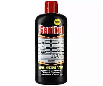 Средство чистящее Sanitol 250 мл для чистки плит; Селена, ЧС-022