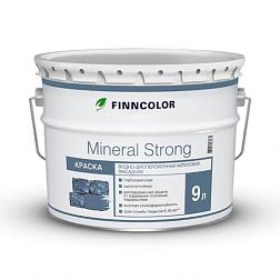 Краска В/Д для фасадов Mineral strong A 9 л; FINNCOLOR