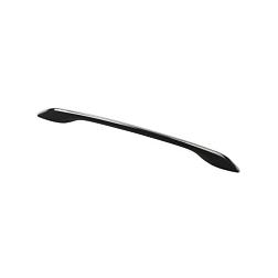 Ручка мебельная скоба 224 мм черный хром; S-3900-224(256) BL