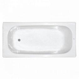 Ванна стальная эмалированная Optimo 150х70 см Белая с ножками; White Wave