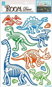 Наклейка Динозавры день-ночь; ROOMDECOR, RLA 0201