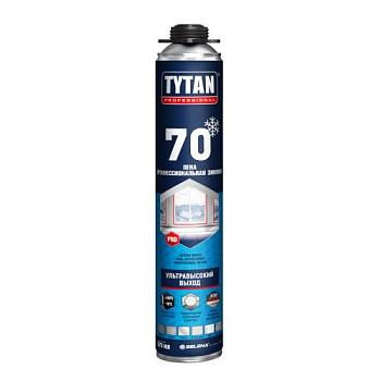 Пена монтажная Tytan Professional 70 профессиональная зимняя 870мл; 15614