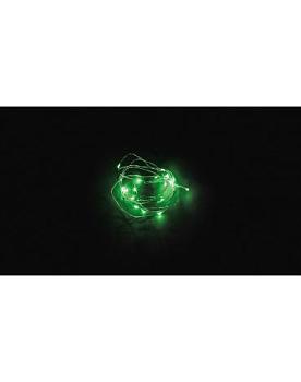 Электрогирлянда Роса 2 м/20 ламп LED зеленый CL570 батарейки; FERON, 32366