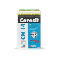 Клей для керамической плитки и керамогранита CM 14 25 кг; Церезит