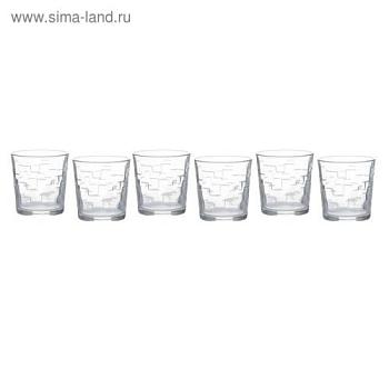 Набор стаканов низких 6 шт 250 мл Лабиринт; С-Л, 2072410