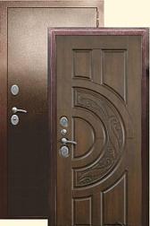 Дверь металлическая Выбор Сопрано Термо 960х2050мм L 1,5 мм антик медь/старое дерево