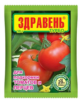 Удобрение Здравень томаты ТУРБО 30 г; ВХ