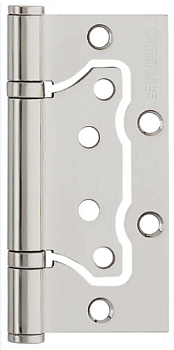 Петля дверная универсальная Fuaro 500-2BB/BL 100x51х2,5 мм PN матовый никель