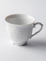 Чашка кофейная 170 мл Рококо белый фарфор; 0034224 Rococo