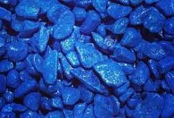 Щепа декоративная 60 л фракция 2-5 см синяя мешок