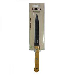 Нож нерж сталь 22,5см универсальный с деревян ручкой Branch wood/LaDina; 30101-1