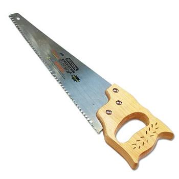 Ножовка по дереву 450 мм деревянная ручка; SANTOOL, 030105-450